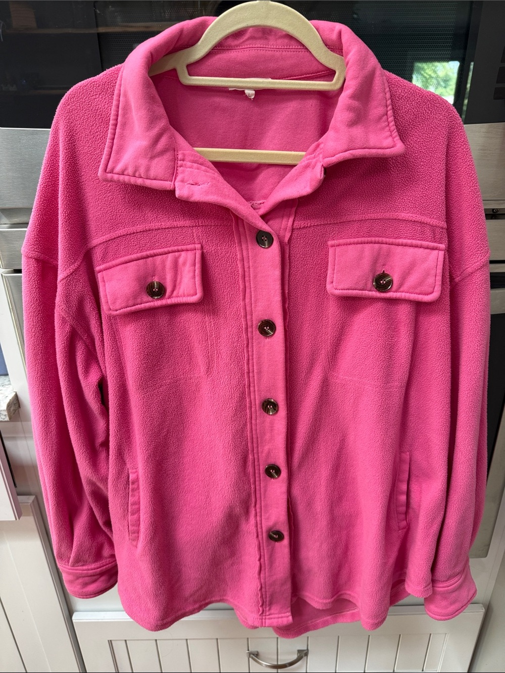 Boutique Thin Plush Shacket